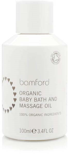 Bamford Organic Baby Bath & Massage Oil Body Oil 100 ml