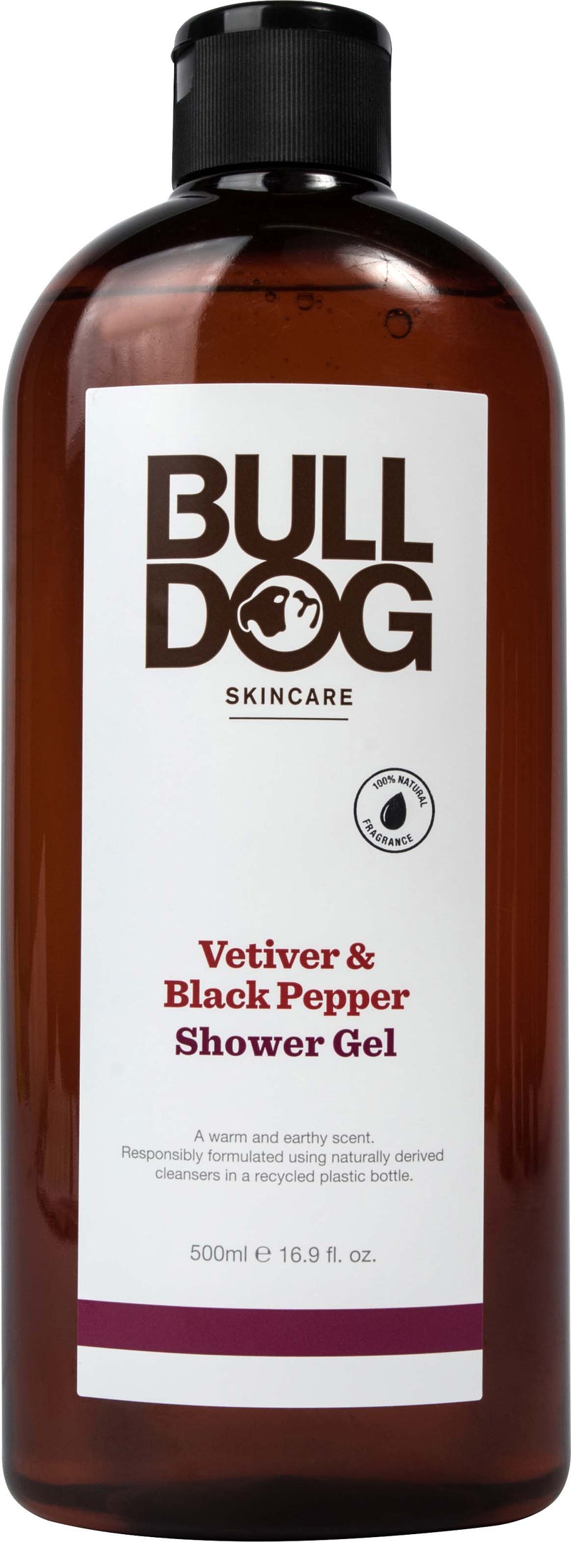 Bulldog Vetiver & Black Pepper Shower Gel 500 ml