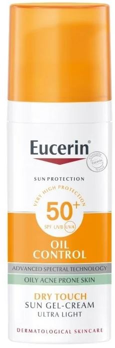 Eucerin Oil Control Sun Gel-Cream SPF50+ 50 ml