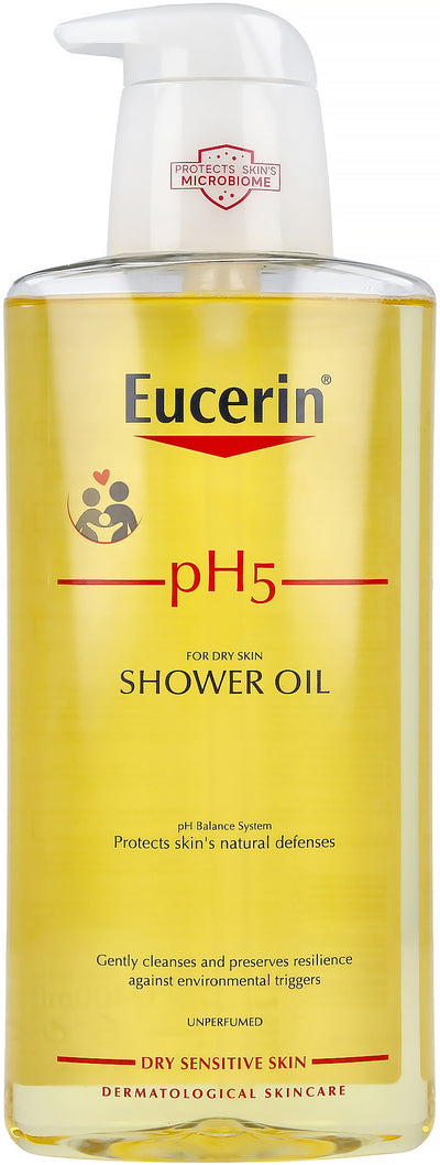 Eucerin pH5 Shower Oil oparfymerad 400 ml