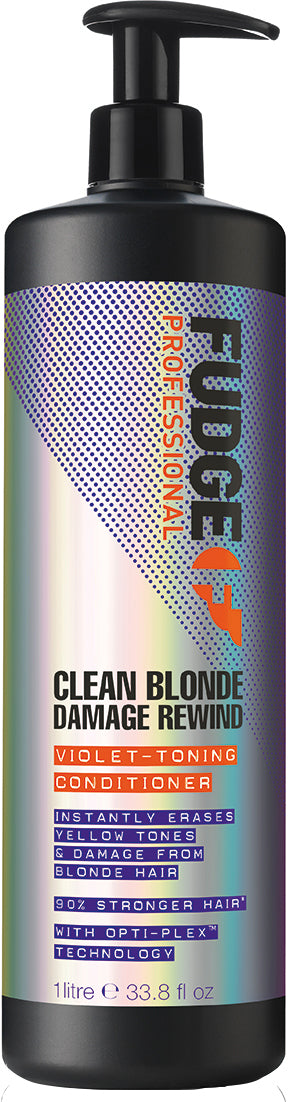 fudge Clean Blonde Damage Rewind Violet-Toning Conditioner 1000 ml