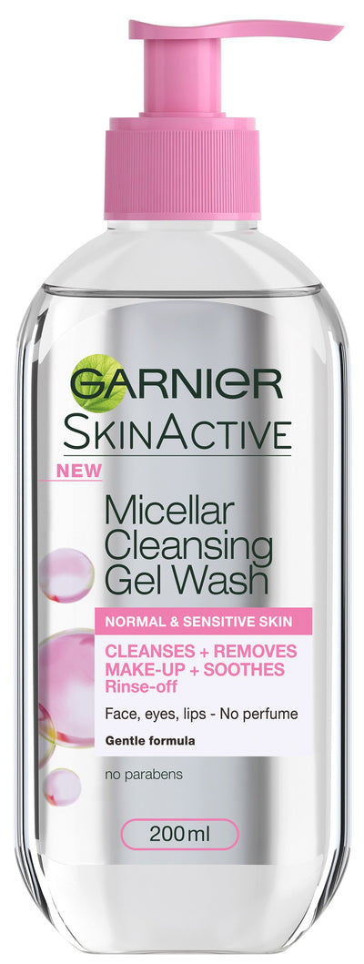 Garnier SkinActive Micellar Cleansing Gel Wash 200 ml