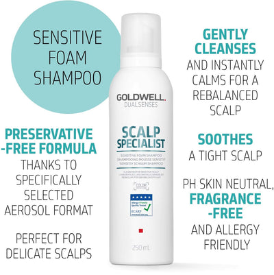 Goldwell Dualsenses Scalp Specialist Foam Shampoo 250 ml