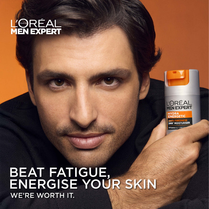 Loreal Paris Hydra Energetic Men Expert Anti-Tiredness 24H Moisturiser 50 ml