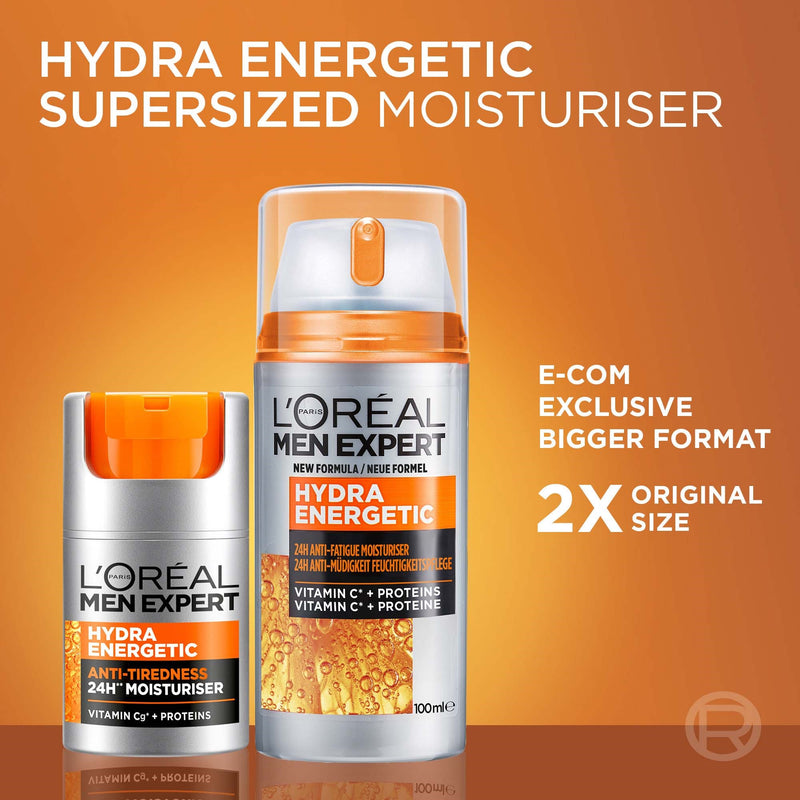 Loreal Paris Hydra Energetic Men Expert Anti-Tiredness 24H Moisturiser 50 ml