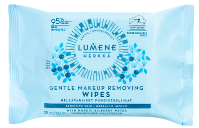 Lumene Soothing Gentle Makeup Removing Wipes 25 pcs