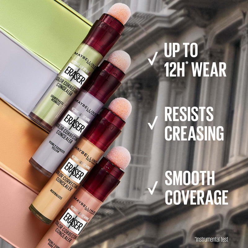 Maybelline New York Instant Anti Age Eraser Color Correcting Concealer 06 Yellow