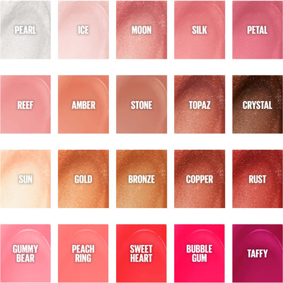 Maybelline New York Lifter Gloss, Hydrating Lip Gloss with Hyaluronic Acid  002 Ice