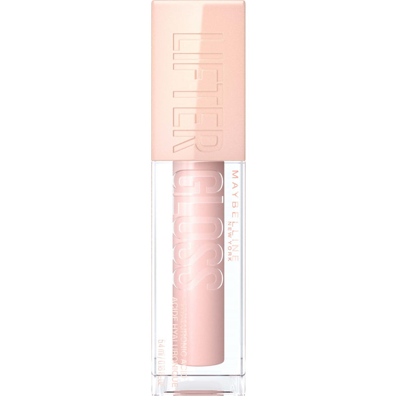 Maybelline New York Lifter Gloss, Hydrating Lip Gloss with Hyaluronic Acid  002 Ice