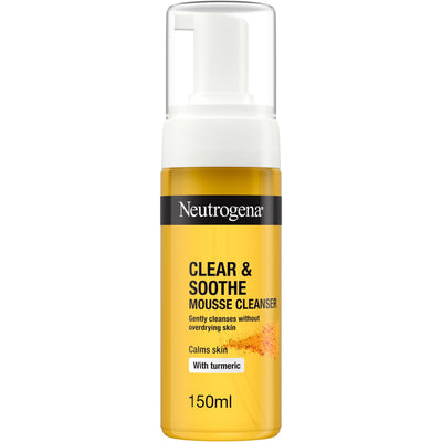 Neutrogena Clear & Soothe Mousse Cleanser 150 ml