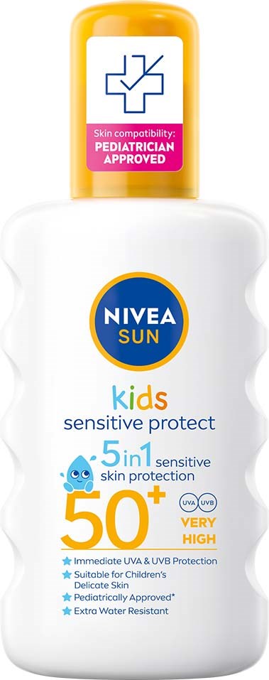 NIVEA SUN Kids Sensitive Protect Spray SPF50+ 200 ml
