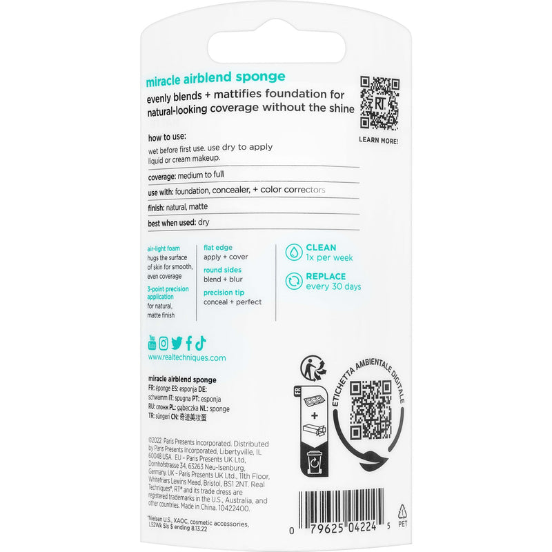 Real Techniques Sponge+  Miracle AirBlend Sponge