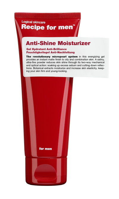 Recipe for men Anti-Shine Moisturizer 75 ml