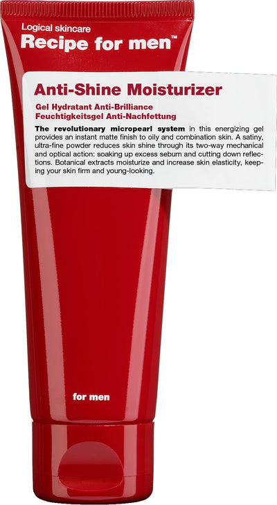 Recipe for men Anti-Shine Moisturizer 75 ml