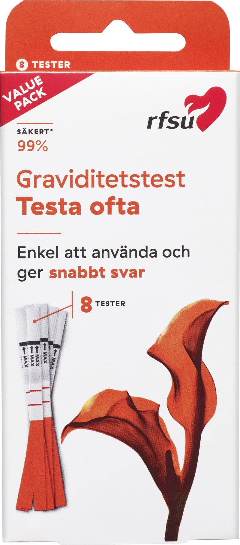 RFSU Graviditetstest 8-Pack