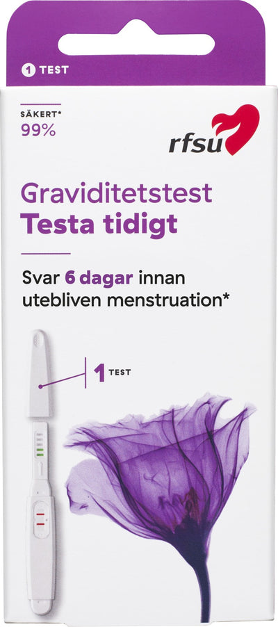 RFSU Graviditetstest Testa tidigt