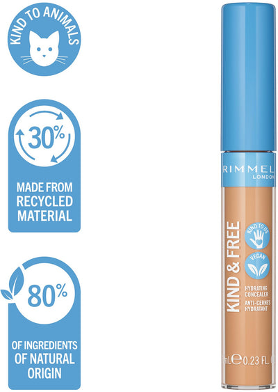 Rimmel Kind & Free All-Day Hydrating Liquid Concealer Light 020