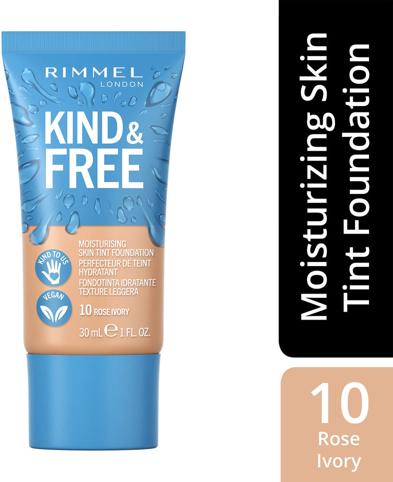 Rimmel Kind & Free Skin Tint Foundation Rose Ivory 010