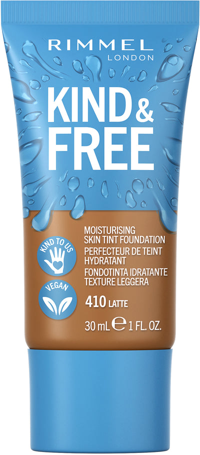 Rimmel Kind & Free Liquid Foundation Latte 410