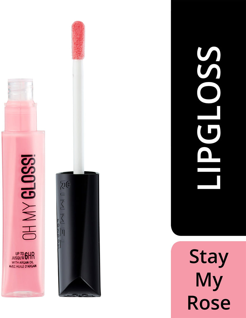 Rimmel Oh My Gloss! Shiny Lip Gloss 160 Stay My Rose