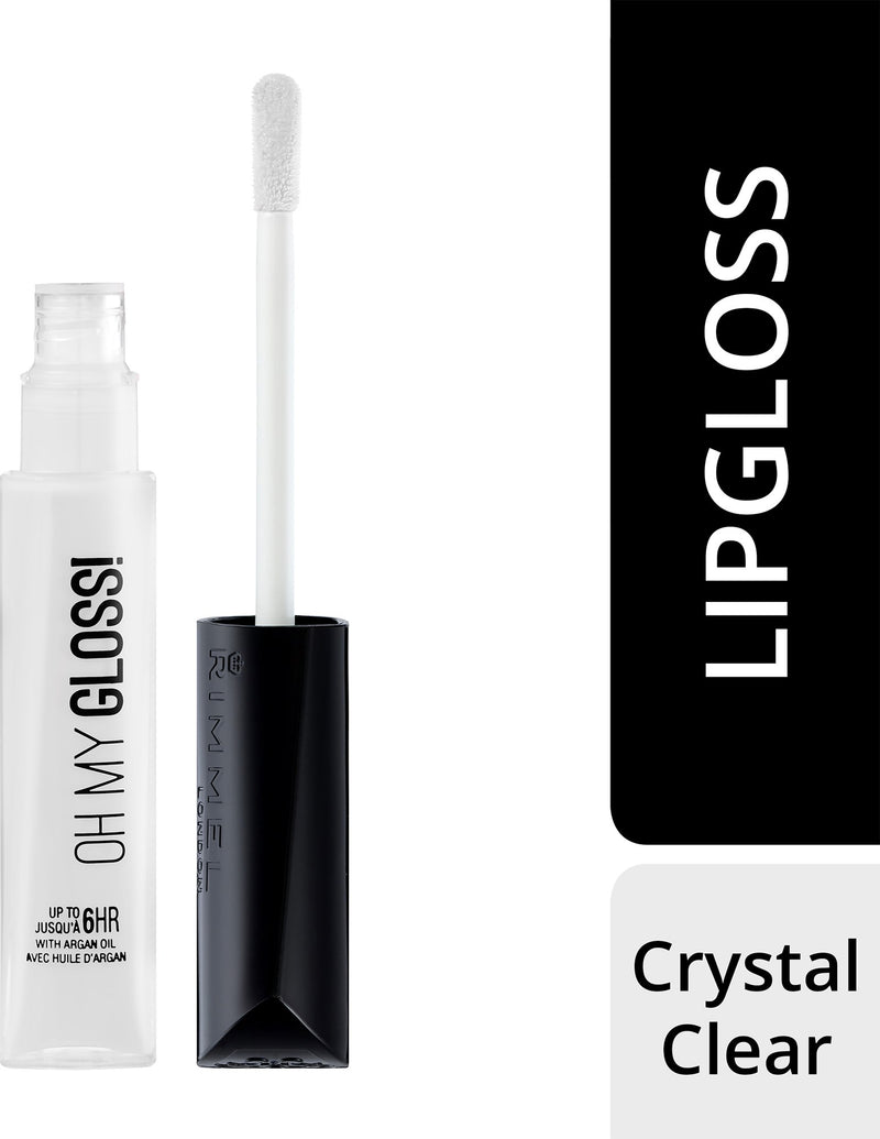 Rimmel Oh My Gloss! Shiny Lip Gloss 800 Crystal Clear