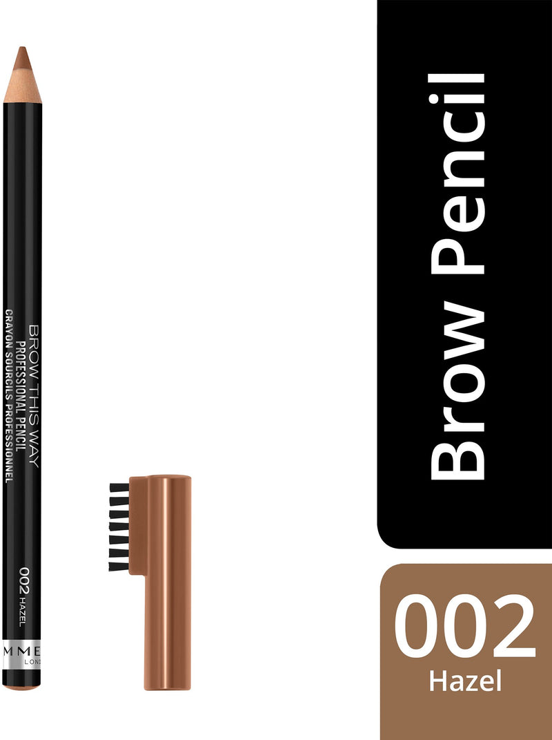 Rimmel Brow This Way Professional Eyebrow Pencil Hazel 002