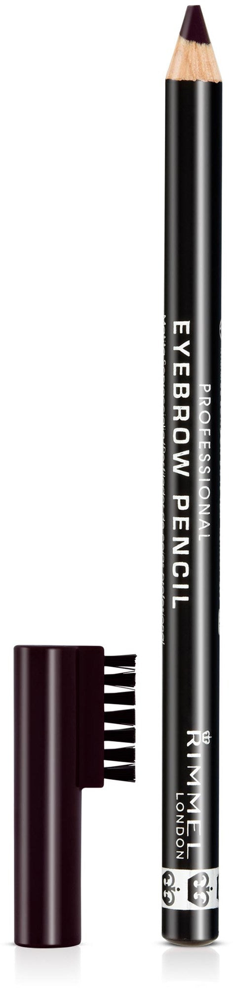 Rimmel Brow This Way Professional Eyebrow Pencil Black Brown 004