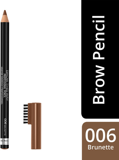 Rimmel Brow This Way Professional Eyebrow Pencil Brunette 006
