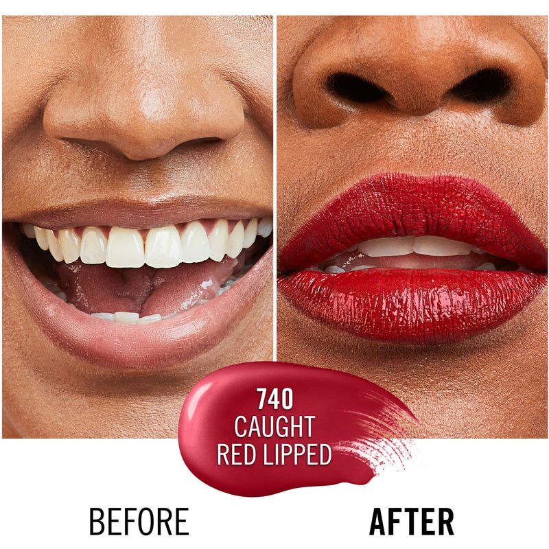 Rimmel Lasting Provocalips Lipstick 740 Caught red lipped