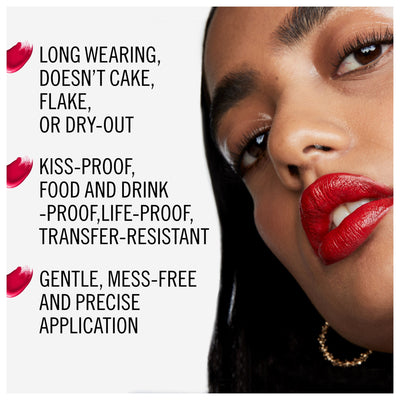 Rimmel Lasting Provocalips Lipstick 740 Caught red lipped