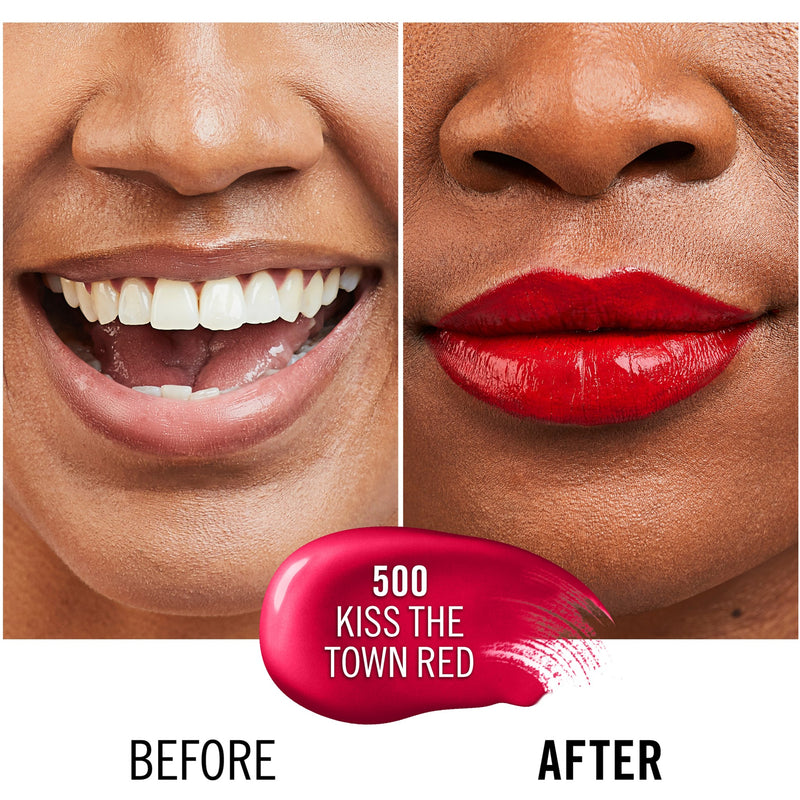 Rimmel Lasting Provocalips Lipstick 500 Kiss the town red