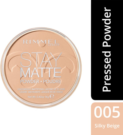Rimmel Stay Matte Pressed Powder Silky Beige 005