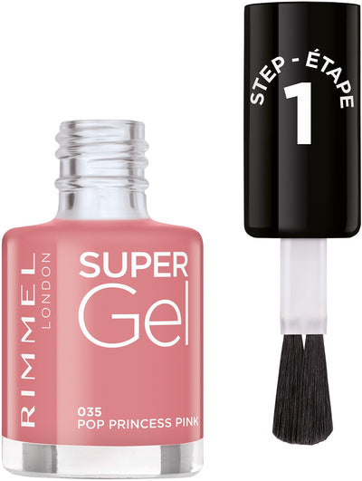 Rimmel Super Gel Nail Polish 035 Pop Princess Pink