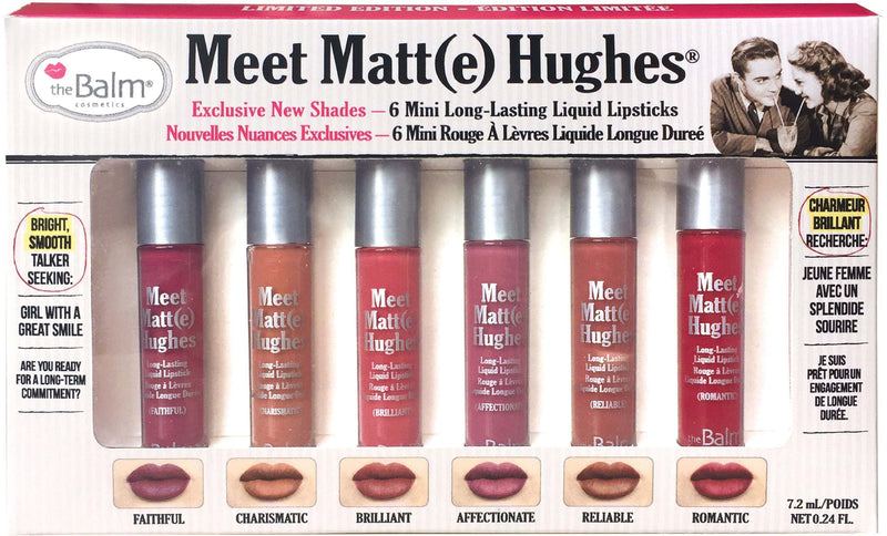 the Balm Meet Matte Hughes Limited Edition