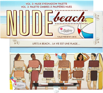 the Balm Nude Beach Eyeshadow Palette